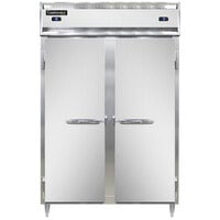 Continental DL2RF-SA 52" Solid Door Dual Temperature Reach-In Refrigerator/Freezer