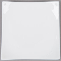 Arcoroc R0737 Appetizer 3 5/8 inch Square Porcelain Plate by Arc Cardinal - 6/Pack