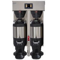 Curtis G4TP15T10A1500 G4 ThermoPro Twin 1.5 Gallon Coffee Brewer with Vacuum Servers - 220V