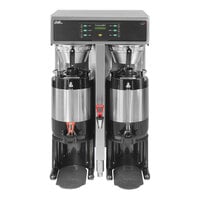 Curtis G4TP15T10A1500 G4 ThermoPro Twin 1.5 Gallon Coffee Brewer with Vacuum Servers - 220V