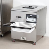 Campus Products CDM-6K Silvershine Cutlery Dryer / Polisher Machine - 120V, 1200W