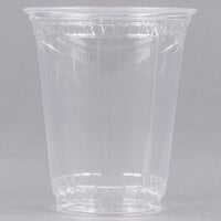 Fabri-Kal GC7 Greenware 7 oz. Compostable Clear Customizable Plastic Cold Cup - 1000/Case