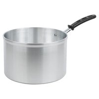 Vollrath 69448 Wear-Ever Classic Select 8.5 Qt. Aluminum Sauce Pan with TriVent Black Silicone Handle