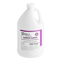 Noble Chemical 1 Gallon / 128 oz. Lemon Lance Lemon Concentrated Disinfectant & Detergent Cleaner - 4/Case