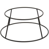 Choice 4 inch Round Black Metal Display Stand