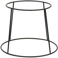 Choice 7 inch Round Black Metal Display Stand