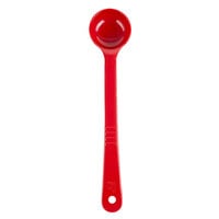 Carlisle 396005 Measure Misers 2 oz. Red Acetal Long Handle Portion Spoon