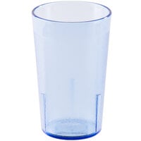 Cambro 950P401 Colorware 9.8 oz. Slate Blue Customizable SAN Plastic Tumbler - 72/Case