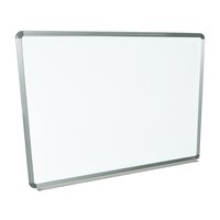 Luxor WB4836W 48 inch x 36 inch Wall-Mounted Whiteboard with Aluminum Frame