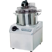 Hobart FP41-1 4 Qt. Stainless Steel Batch Bowl Food Processor - 3/4 hp