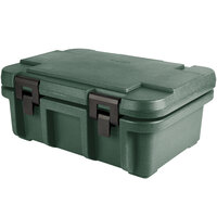 Cambro UPC160192 Camcarrier Ultra Pan Carrier® Granite Green Top Loading 6 inch Deep Insulated Food Pan Carrier