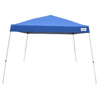 Caravan Canopy 21207800020 V-Series 2 12' x 12' Blue Slant Leg Instant Canopy