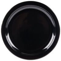 Carlisle KL20103 Kingline 7 1/4" Black Sandwich Plate - 48/Case