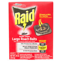 SC Johnson Raid® 697330 Double Control 8-Count Large Roach Baits - 6/Case
