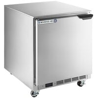 Beverage-Air UCR27AHC-24-23 27 inch Low Profile Undercounter Refrigerator with Left Hinged Door