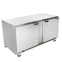 Beverage-Air UCF60AHC-23 60 inch Low Profile Undercounter Freezer