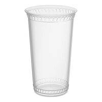 Fabri-Kal GC24 Greenware 24 oz. Compostable Clear Customizable Plastic Cold Cup - 600/Case