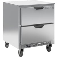 Beverage-Air UCFD27AHC-23 27" Low Profile Undercounter Freezer with Drawers