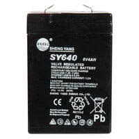AvaWeigh 334BATTERY 6V Rechargeable Battery
