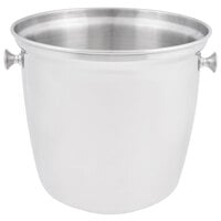 Vollrath 47625 8 Qt. Stainless Steel Double Bottle Wine Bucket with Handles