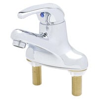 T&S B-2711-WS-VR Deck Mounted Single Lever Faucet with 4 inch Centers, 1.5 GPM Aerator, and Cerama Cartridge