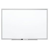 Quartet 2547 Classic 48" x 72" Magnetic Porcelain Whiteboard with Silver Aluminum Frame