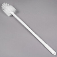 Carlisle 4000302 Sparta Spectrum 30" White Multi-Purpose Cleaning Brush - 3 1/2" Bristle Diameter