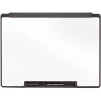 Quartet MMP75 Motion 36" x 24" Portable Melamine Whiteboard with Black Plastic Frame