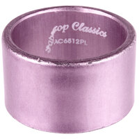 Tabletop Classics by Walco AC-6512PL Purple 1 3/4 inch Round Polypropylene Napkin Ring