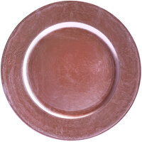 Tabletop Classics by Walco TRPL-6651 13 inch Purple Round Plastic Charger Plate