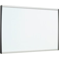 Quartet ARC3018 18 inch x 30 inch Magnetic Steel Whiteboard with Silver Aluminum Frame