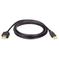 Tripp Lite TRPU024010 10' Black USB 2.0 Extension Cable
