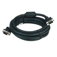 Belkin F3H98210 Pro Series 10' Black High-Integrity VGA Monitor Cable with 2 HD15 Male Connectors