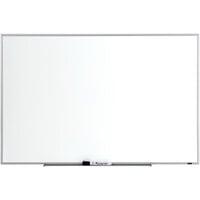 Quartet 75123 24 inch x 36 inch Melamine Whiteboard with Silver Aluminum Frame