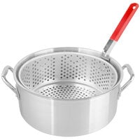 Backyard Pro 10 Qt. Aluminum Fry Pot / Steamer Pot with Basket