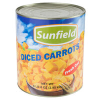 Diced Carrots - #10 Can