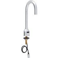 Fisher 73751 Deck Mounted Hands-Free Sensor Faucet with 12 inch Gooseneck Spout, 0.5 GPM Aerator, Supply Lines, and Elbow