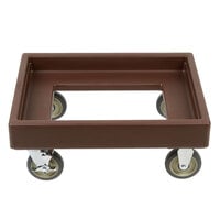 Cambro CD300 Dark Brown Camdolly for Cambro Camtainers and Camcarriers
