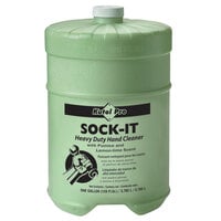 Kutol Pro 1607 Sock-It Lemon Lime Scented Heavy-Duty Hand Cleaner with Pumice, 1 Flat Top Gallon - 4/Case