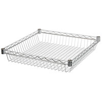 Regency 24 inch x 24 inch NSF Chrome Shelf Basket