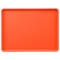 Cambro 1216D220 12" x 16" Citrus Orange Dietary Tray - 12/Case