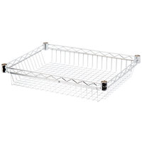 Regency 18 inch x 24 inch NSF Chrome Shelf Basket