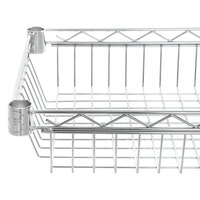Regency 14 inch x 24 inch NSF Chrome Shelf Basket