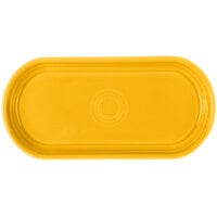 Fiesta® Dinnerware from Steelite International HL412342 Daffodil 12" x 5 11/16" Oval China Bread Tray - 6/Case