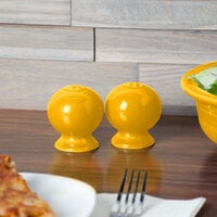 Fiesta® Dinnerware from Steelite International HL497342 Daffodil China Salt and Pepper Shaker Set - 4/Case