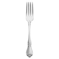 Oneida 2552FRSF Arbor Rose 7 3/8 inch 18/10 Stainless Steel Extra Heavy Weight Dinner Fork - 36/Case