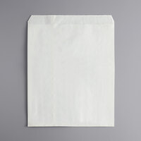 Duro 12 inch x 15 inch White Merchandise Bag - 1000/Bundle