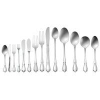 Oneida Chateau by 1880 Hospitality 2610FRSF 7 1/4 inch 18/8 Stainless Steel Extra Heavy Weight Dinner Fork - 36/Case