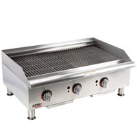 APW Wyott GCB-48i 48" Radiant Charbroiler - 160,000 BTU