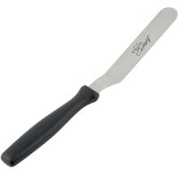 Ateco 1305 4 1/4 inch Blade Offset Baking / Icing Spatula with Plastic Handle